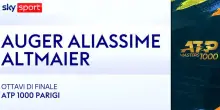 Auger Aliassime-Altmaier: highlights Atp Parigi