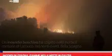Incendi in Spagna, fiamme nella notte in Galizia