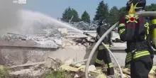 Incendio ad Ancona, in fiamme il capannone di un'azienda