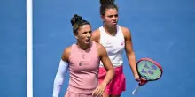 Us Open, oggi in campo Paolini-Errani nel doppio femminile