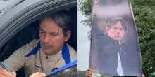 Inter, la carica dei tifosi ad Appiano per Inzaghi