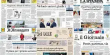 Le prime pagine dei quotidiani di oggi 7 agosto: la rassegna stampa