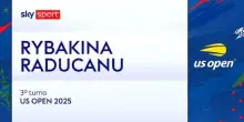 Rybakina-Raducanu: highlights US Open