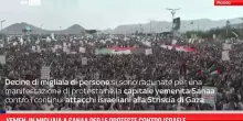 Yemen, in migliaia a Sanaa per le proteste contro Israele