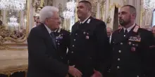 Mattarella riceve i vertici dell'Arma dei Carabinieri
