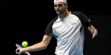 Fritz vince il 1° set, poi Djokovic si ritira