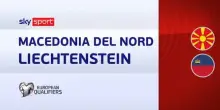 Macedonia del Nord-Liechtenstein 5-0: gol e highlights