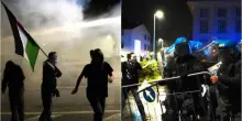 Italia-Israele, scontri manifestanti-polizia: feriti due giornalisti