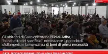 Gaza, fedeli celebrano l’Eid al-Adha tra le macerie