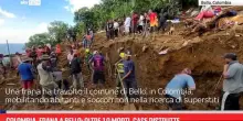 Colombia, frana a Bello: oltre 10 morti, case distrutte