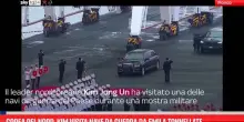 Corea del Nord, Kim visita nave guerra da 5mila tonnellate