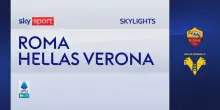 Roma-Verona 2-0: gol e highlights