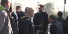 Juve, la partenza della squadra verso Madrid