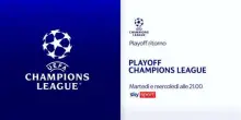 Champions League, il ritorno dei playoff live su Sky