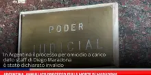 Argentina, annullato processo sulla morte di Maradona
