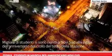 Serbia, studenti in marcia per anniversario Novi Sad