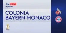 Colonia-Bayern Monaco 1-4: gol e highlights