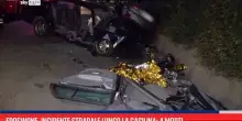 Frosinone, incidente stradale lungo la Casilina: 4 morti