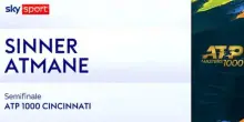Guarda gli HIGHLIGHTS di Sinner-Atmane