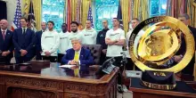 La Juventus è stata ricevuta da Donald Trump nello Studio Ovale