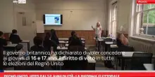 Regno Unito, voto dai 16 anni di età: la riforma elettorale