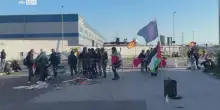 Porto di Livorno occupato dai manifestanti pro Gaza