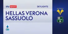 Verona-Sassuolo 0-1: gol e highlights