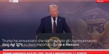 Trump annuncia dazi del 30% su UE e Messico dal 1° agosto
