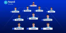 Napoli, possibile tridente: Politano-Lucca-Lang con il Lecce
