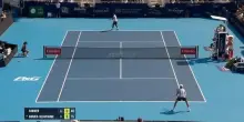Sinner, il match point contro Auger-Aliassime a Cincinnati