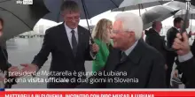 Mattarella in Slovenia, incontro con Pirc Musar a Lubiana