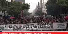 Brasile, in migliaia a San Paolo per la Marijuana March