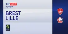 Brest-Lille 3-3: gol e highlights