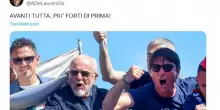 Antonio Conte resta al Napoli, De Laurentiis su X: 'Avanti tutta'