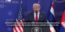 Pace Cambogia-Thailandia, Trump alla firma dell'accordo: abbiamo salvato milioni di vite