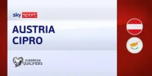 Austria-Cipro 1-0: gol e highlights
