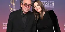 Monica Bellucci e Tim Burton, la coppia annuncia l'addio dopo due anni