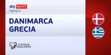 Danimarca-Grecia 3-1: gol e highlights