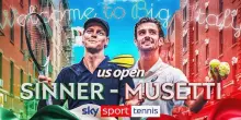 Sinner-Musetti, le news verso il match LIVE
