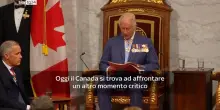 Re Carlo sul Canada: 'Il nord è libero'