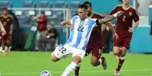 Assist di Lautaro e palo di Nico Paz: l'Argentina va