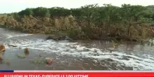 Alluvione in Texas: superate le 100 vittime