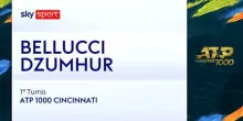 Bellucci-Dzumhur: highlights Atp Cincinnati