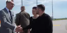 Summit Berlino, arrivo del presidente ucraino Zelensky