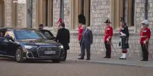 Zelensky da Re Carlo a Londra al Castello di Windsor