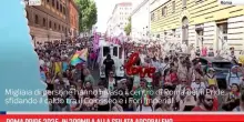 Roma Pride 2025, in 200mila alla sfilata arcobaleno