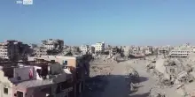 Tregua Gaza, droni mostrano macerie dopo cessate il fuoco