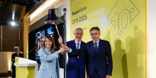 Poste Italiane celebra a Piazza Affari i dieci anni in Borsa