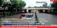 Inondazioni in Cina, danni ingenti nel Guangdong