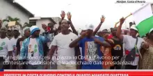 Proteste in Costa d’Avorio contro il quarto mandato Ouattara